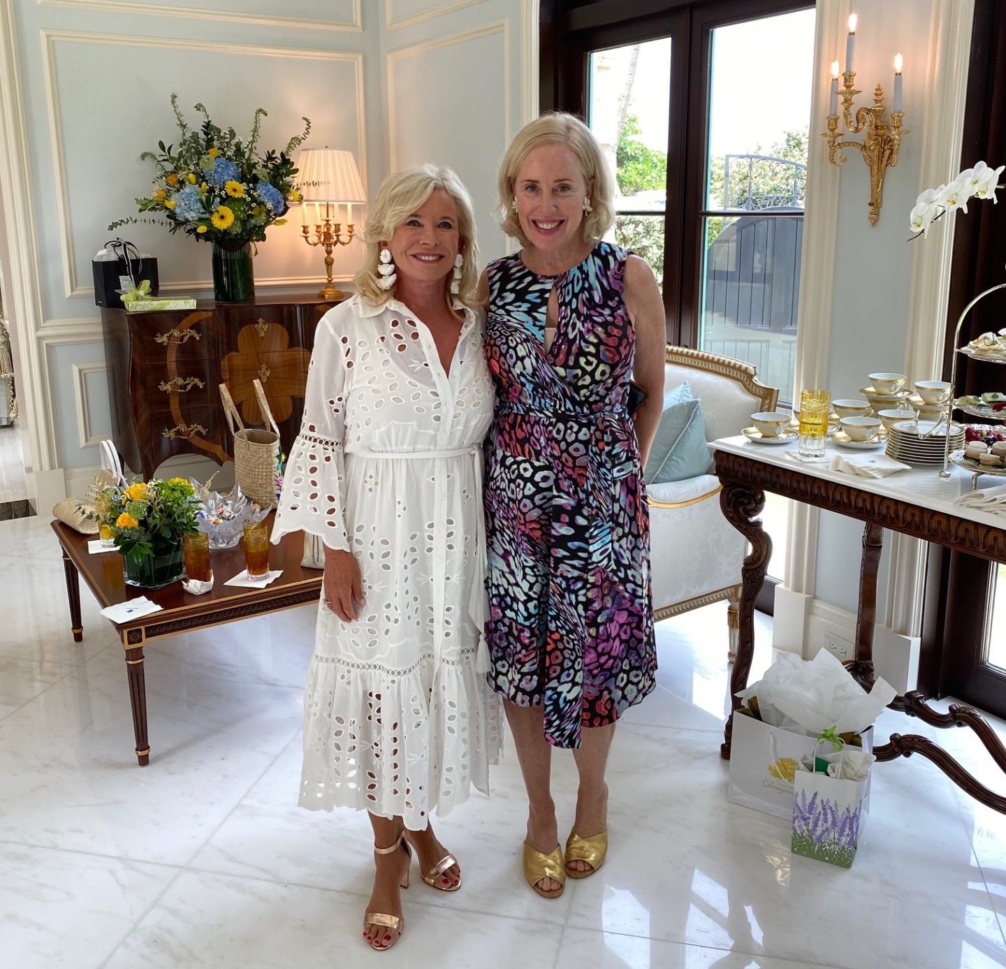 Philanthropist Amanda Schumacher Hosts Tea in Celebration of Sharon
