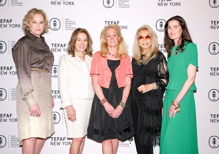 Andrea Glimcher, Judy Gordon Cox, Muffie Potter Aston, Eleanora Kennedy, Jennifer Creel