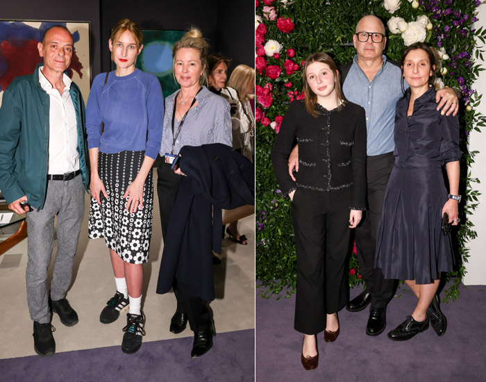Leelee Sobieski and friends; Lily, Reed and Delphine Krakoff