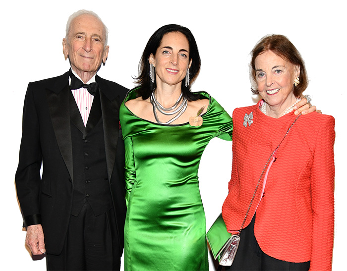 Gay, Pamela, and Nan Talese out on the town. 