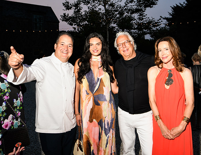 Josh Capon, Rubina Rosen, Aby Rosen, Samantha Boardman Rosen