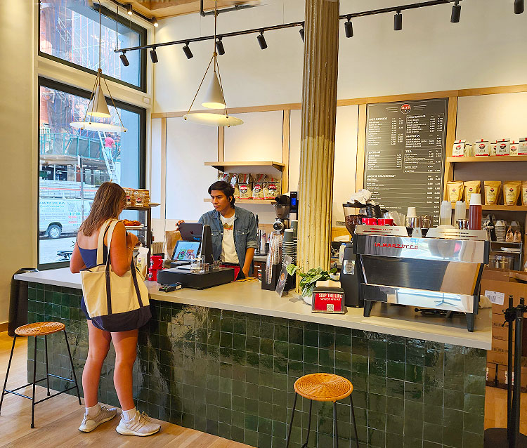 An Instore Coffee Bar