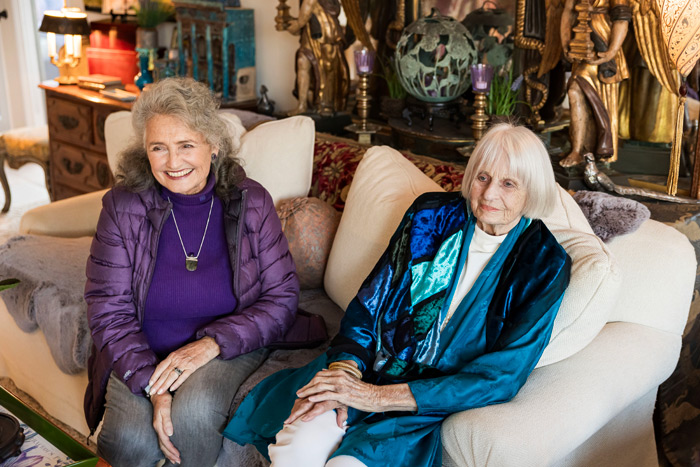 Diane Cirincione Jampolsky and Connie Wiley