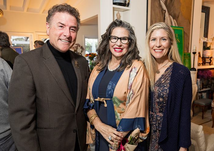 Patrick Martin, Paige Peterson and Genevieve Martin