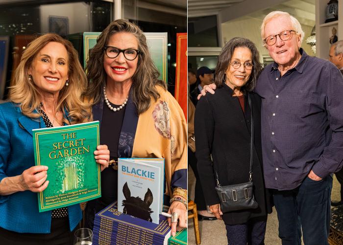 Cheryl Bronstein and Paige Peterson; Nikki Wood and Jim Wood.