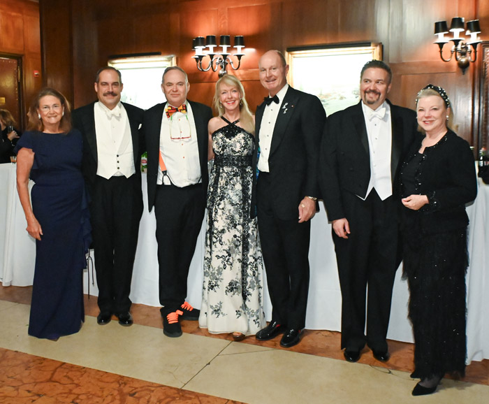 Sharon Hoge, Philip Norkeliuns, Christopher Mason, Elizabeth Guest, HRH Prince Dimitri of YugoslaviaEric Lysdahl, Jeanne Lawrence