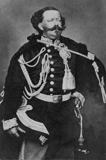 Victor Emmanuel II, first King of United Italy.