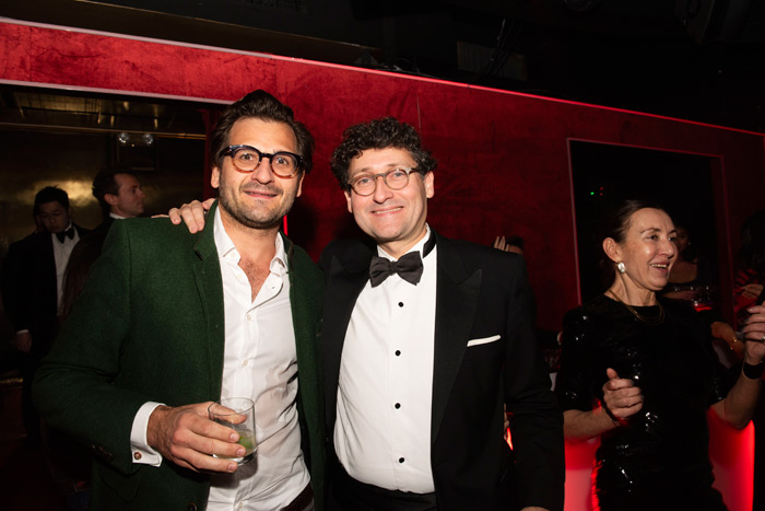 Benoist de Vimal and Thierry Peyroux at Silencio.