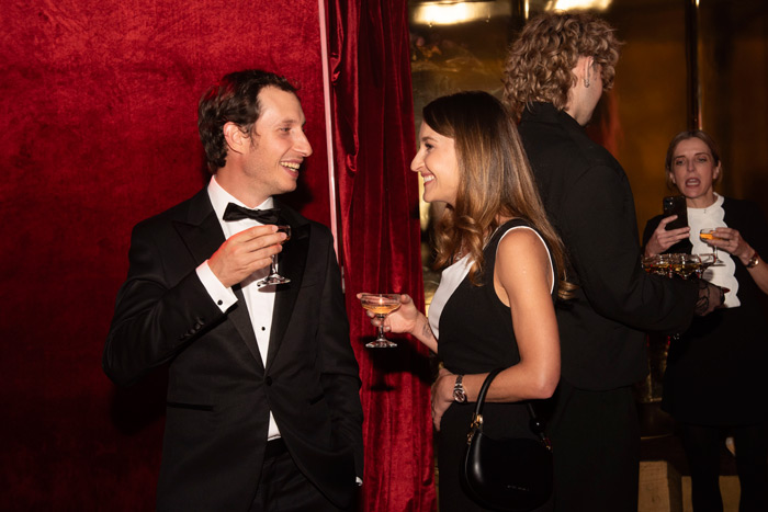 David Aschenbroich and friend at Silencio.