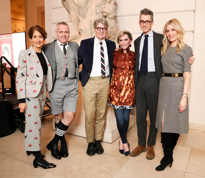Nancy Chilton, Thom Browne, Andrew Bolton, Michele Gerber Klein, Michael Hainey, Brooke Hainey