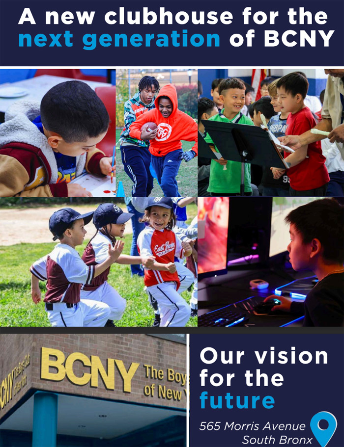 BOYS CLUB NEW YORK TIGER CLUBHOUSE 