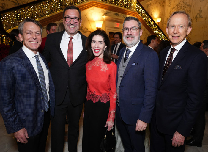 02-Scott Hobbs, ICAA Board Member Andrew Cogar, ICAA Board Member Barbara Eberlein, Kevin Clark, and ICAA Board Member Mark Ferguson