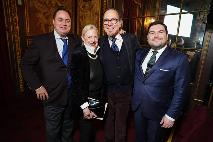 04-ICAA President Peter Lyden, ICAA Board Member Anne Kriken Mann, Daniel Lobitz, and McKim, Mead & White Awards Co-Chair Andrew Califano