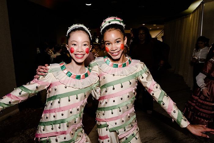 School of American Ballet students from the cast