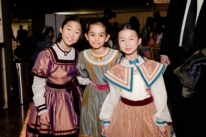 School of American Ballet students from the cast