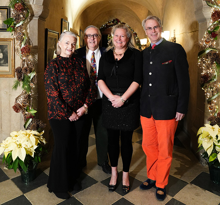 Rebecca Bahr, Ted Bahr, Paula Hornbostel, John Hornbostel