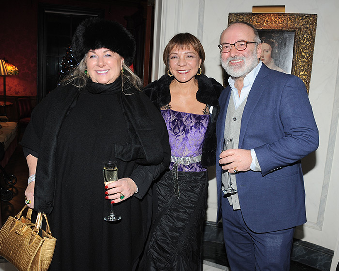 Vanessa Noel, Maribel Lieberman and Dr. Luca Lo Sicco 