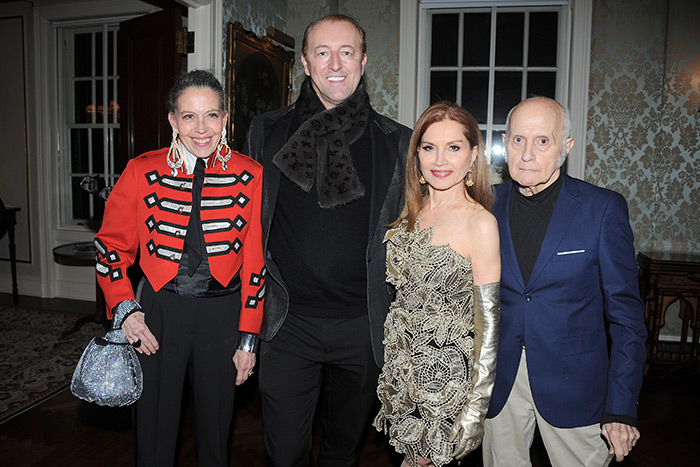 Marilyn Kirschner, Prince Mario-Max Schaumburg-Lippe, Jean Shafiroff and Ernest Schmatolla 