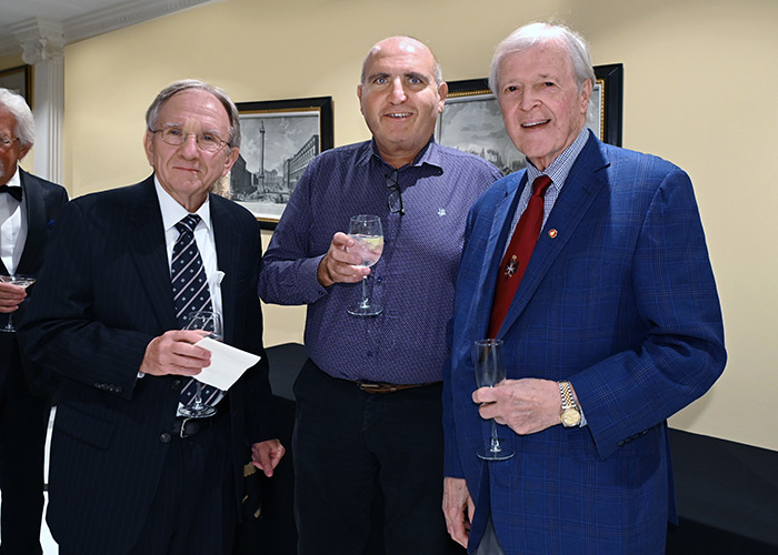 David Morris, Noel Vassallo, and Bill Van Ness