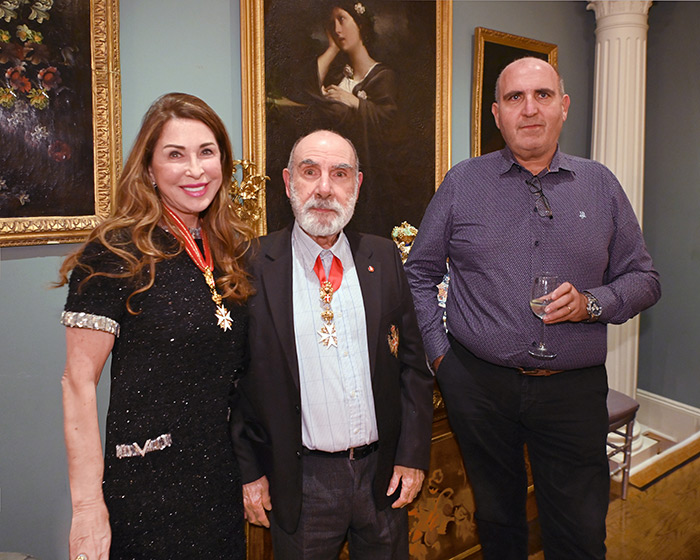 Ann Van Ness, Paul Borg, and Noel Vassallo