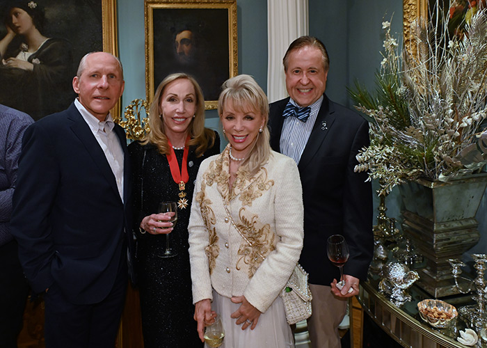 Paul Vigue, Carla Vigue, Carolyn de Palmer, and Dr. Robert Lahita