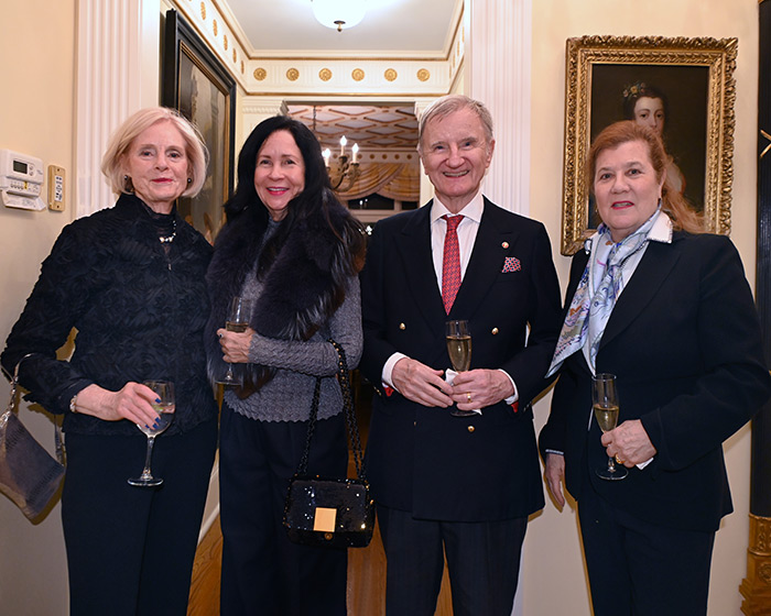 Mary Elaine Morris, Patricia Cossutta Arostegui, Robert McCrie, and Puly Rincon