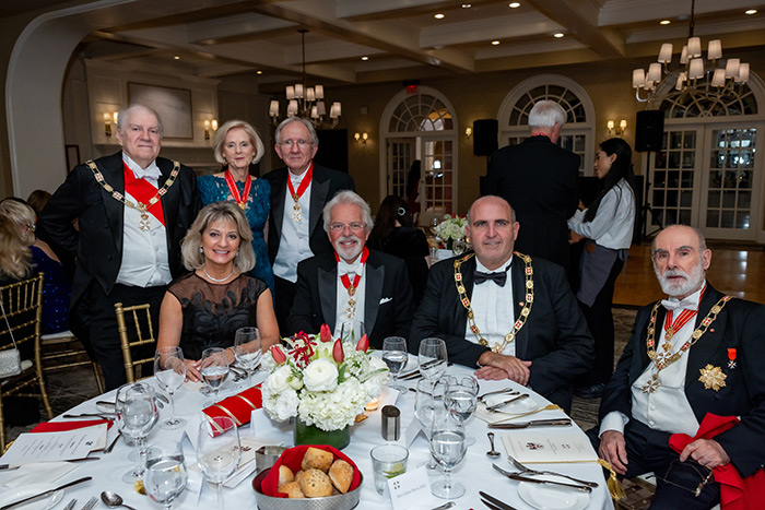 Haidee Marangos, Frank Marangos, Noel Vassallo, Paul Borg, Bill Van Ness, Mary Elaine Morris, and David Morris