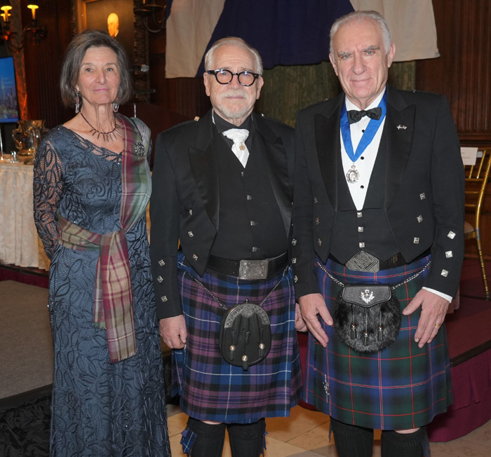  Vera Blankley, Brian Cox and 105th President John Blankley