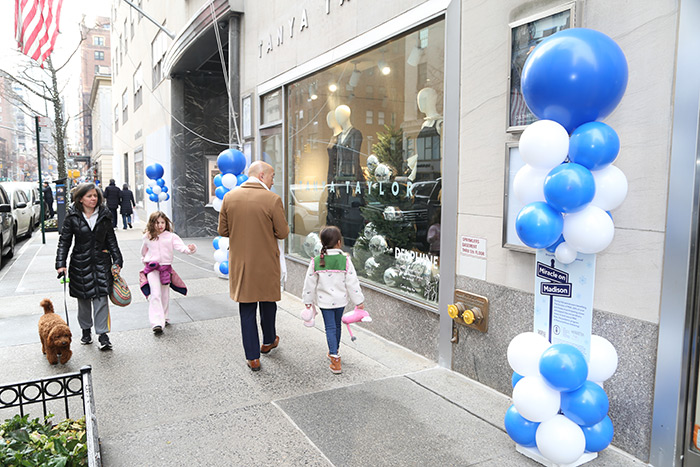 Street Scene Tanya Taylor-39th Annual Miracle on Madison 12.6.25 - photo by Sylvain Gaboury _ Andrew Werner Photography