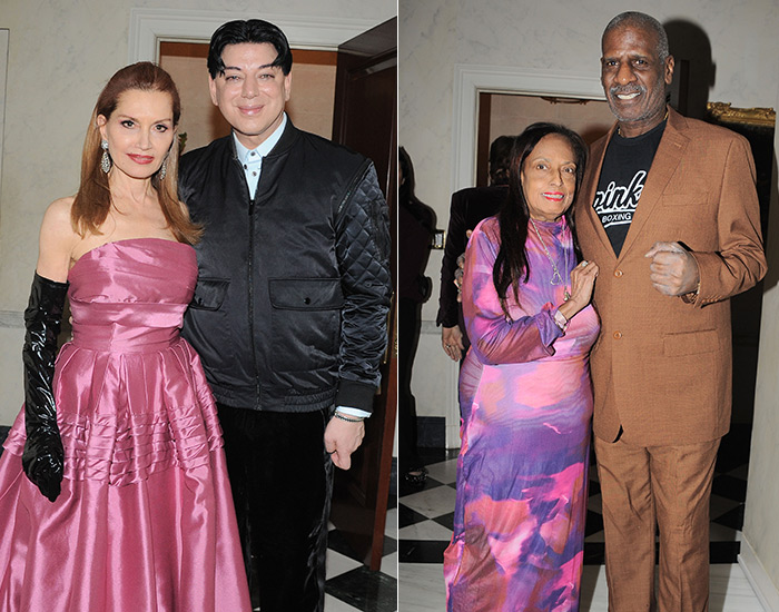 4070399 Jean Shafiroff, Malan Breton; Flo Anthony and Michael Spinks