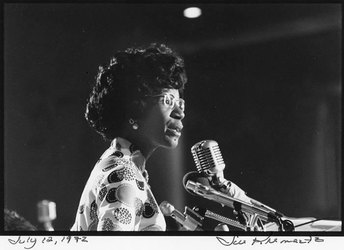 Shirley Chisholm.