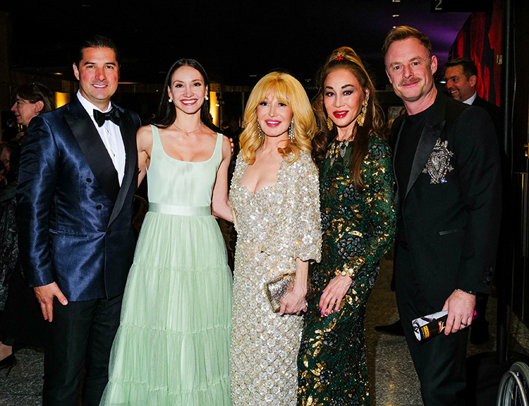 Alex DiMattia, Christine Shevchenko, Elizabeth Segerstrom, Lucia Hwong Gordon, and Christopher Wheeldon