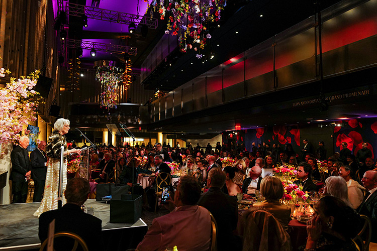 Gala honoree Barbara Tober, whose 50-year devotion to the Philharmonic remains a cornerstone of the institution.
