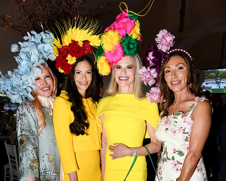 Alexa Wolman, Jana Neff, Suzy Buckley Woodward, and Carol Iacovelli