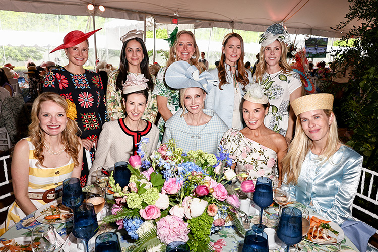 Virginia Harper Breen, Brooke Sinclair, Kay Nordeman, Samantha Lynch, Whitney Schwartz, Melanie McLennan, Nathalie Pierrepont Danilovich, Dustee Jenkins, Halsey Schroeder, and Marina Rutherford