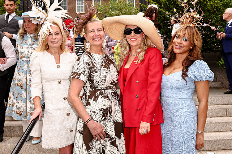 Gillian Miniter, Katherine Birch, Margo Nederlander, and Michele Brazil